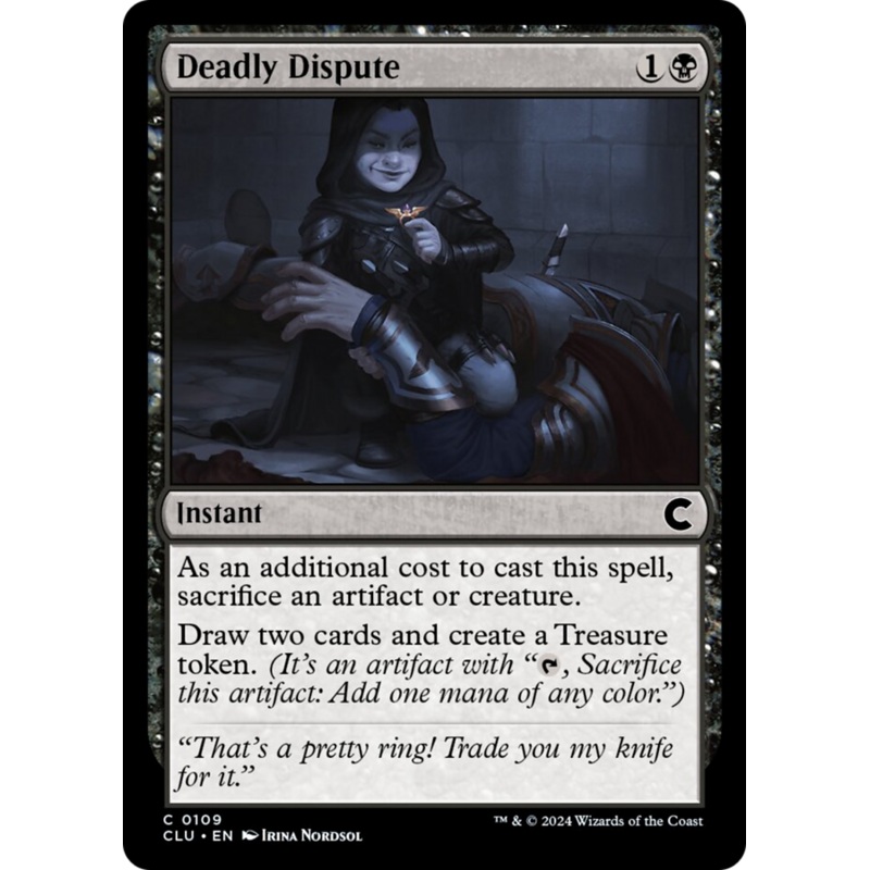Deadly Dispute [Ravnica: Clue Edition]