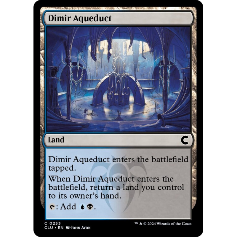 Dimir Aqueduct [Ravnica: Clue Edition]