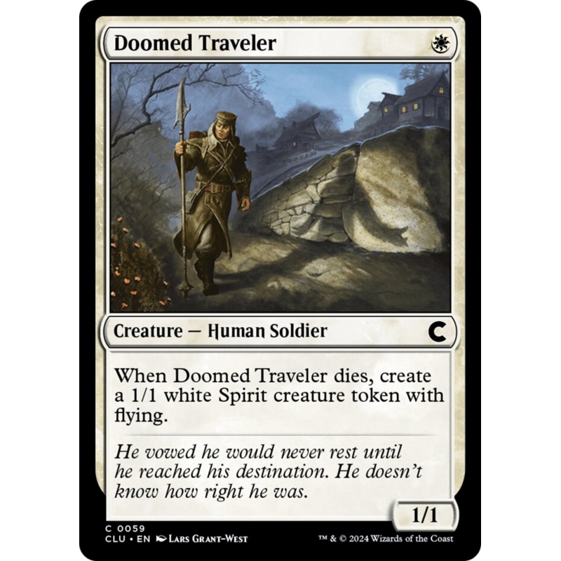 Doomed Traveler [Ravnica: Clue Edition]