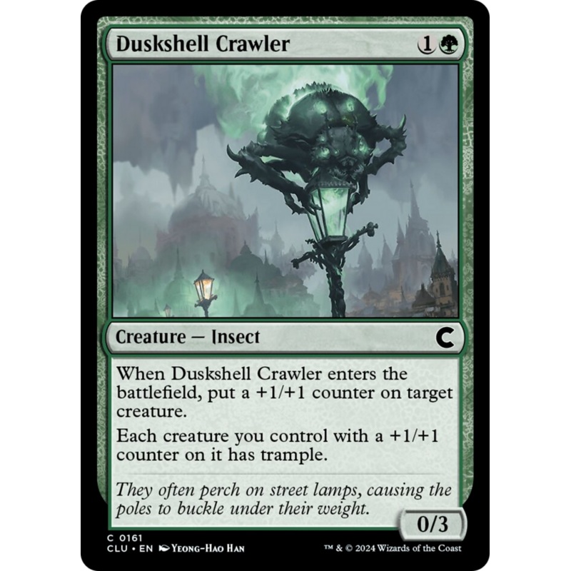 Duskshell Crawler [Ravnica: Clue Edition]