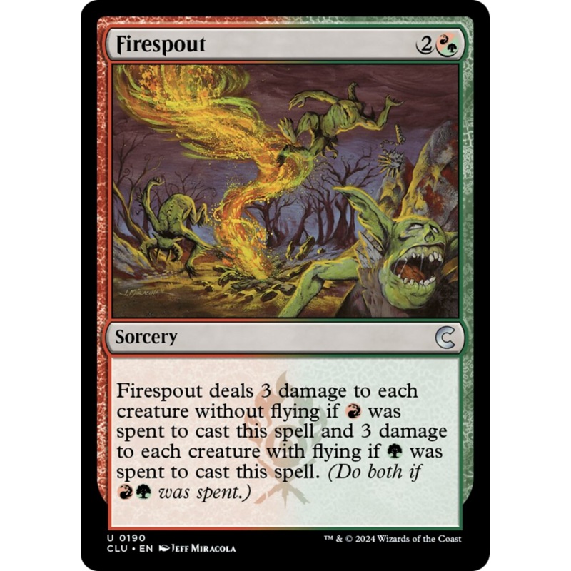 Firespout [Ravnica: Clue Edition]