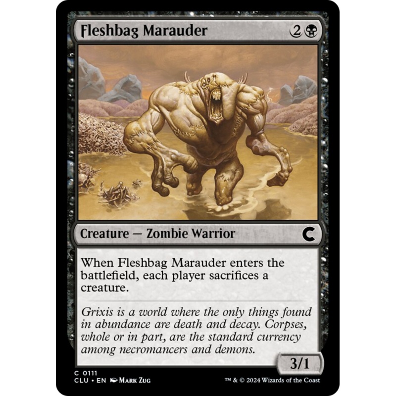 Fleshbag Marauder [Ravnica: Clue Edition]