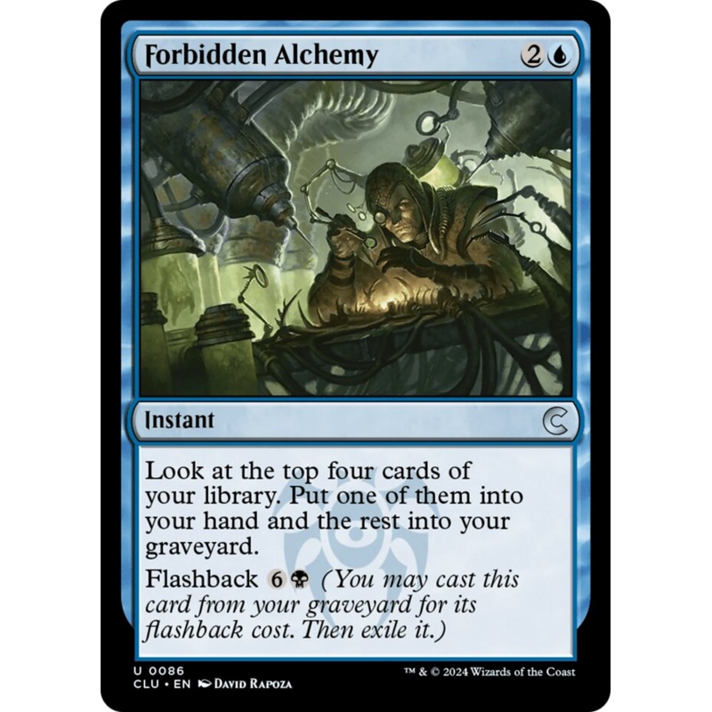 Forbidden Alchemy [Ravnica: Clue Edition]