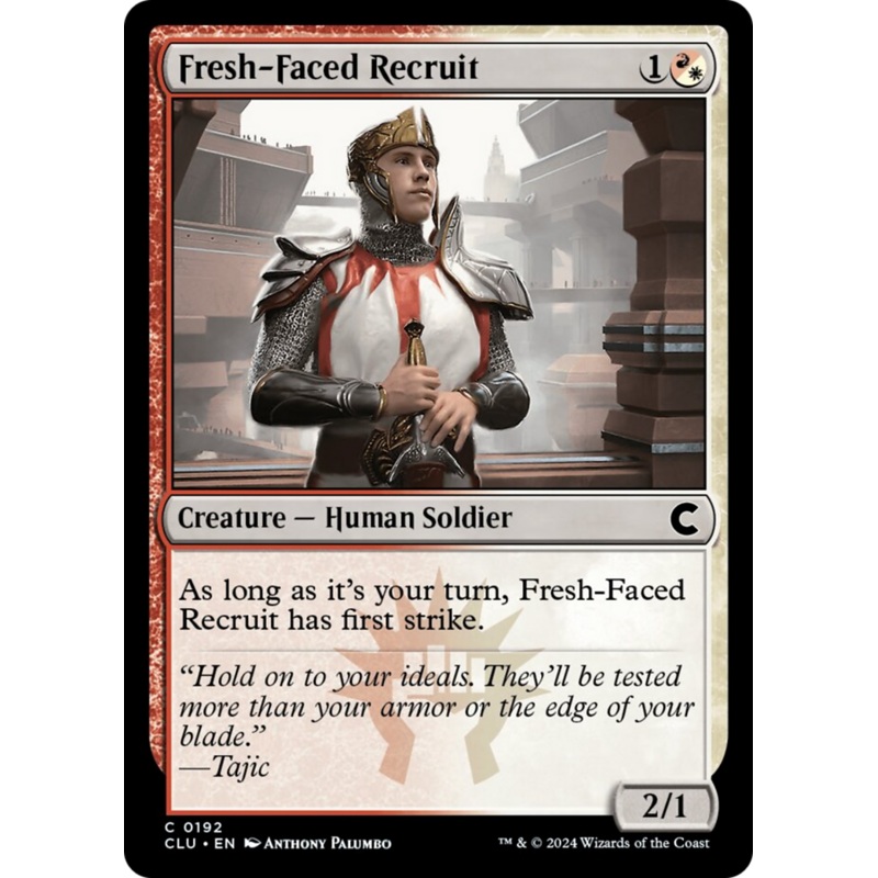 Fresh-Faced Recruit [Ravnica: Clue Edition]