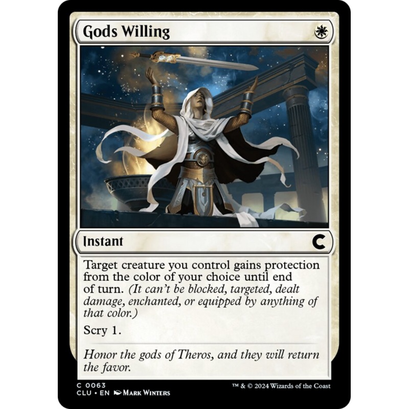 Gods Willing [Ravnica: Clue Edition]