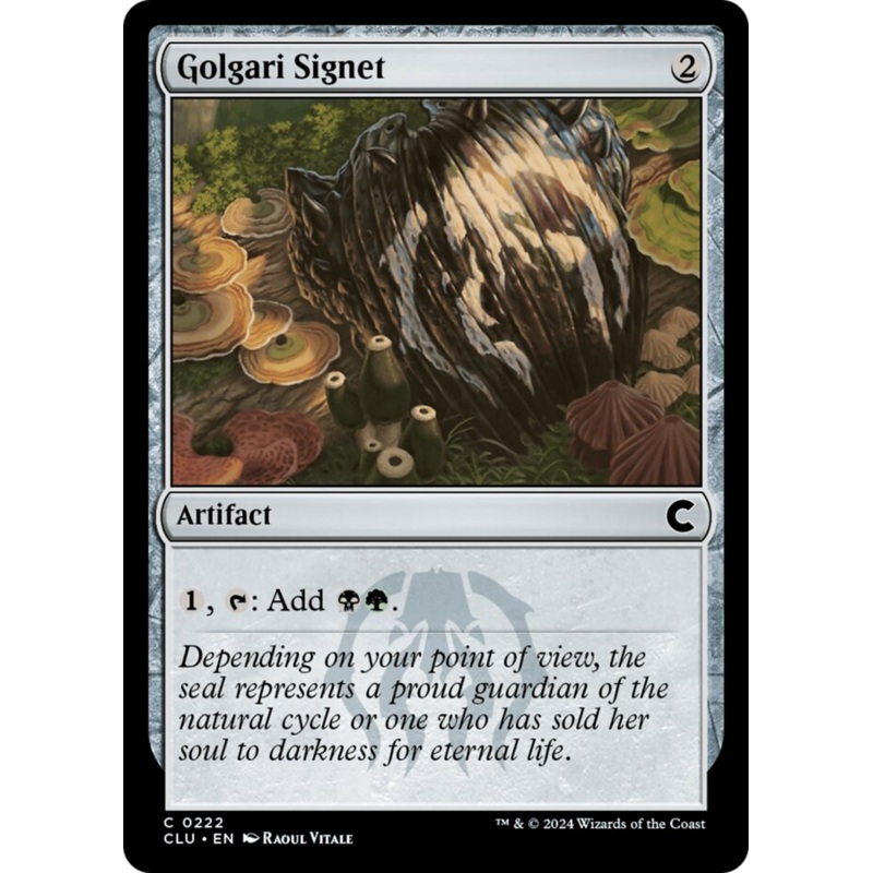 Golgari Signet [Ravnica: Clue Edition]