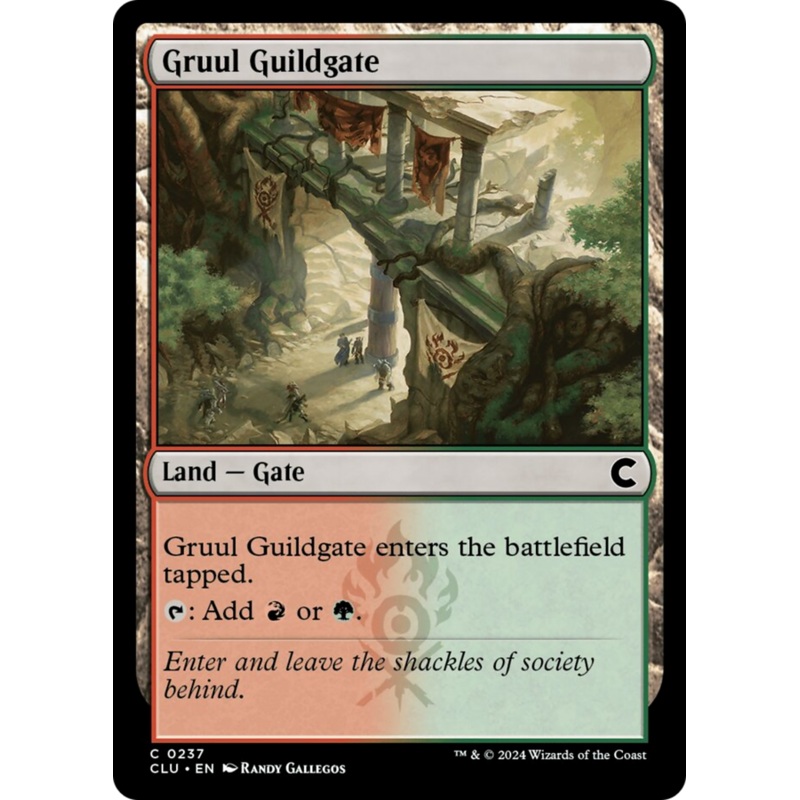 Gruul Guildgate [Ravnica: Clue Edition]