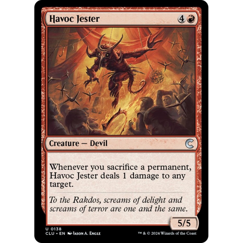 Havoc Jester [Ravnica: Clue Edition]