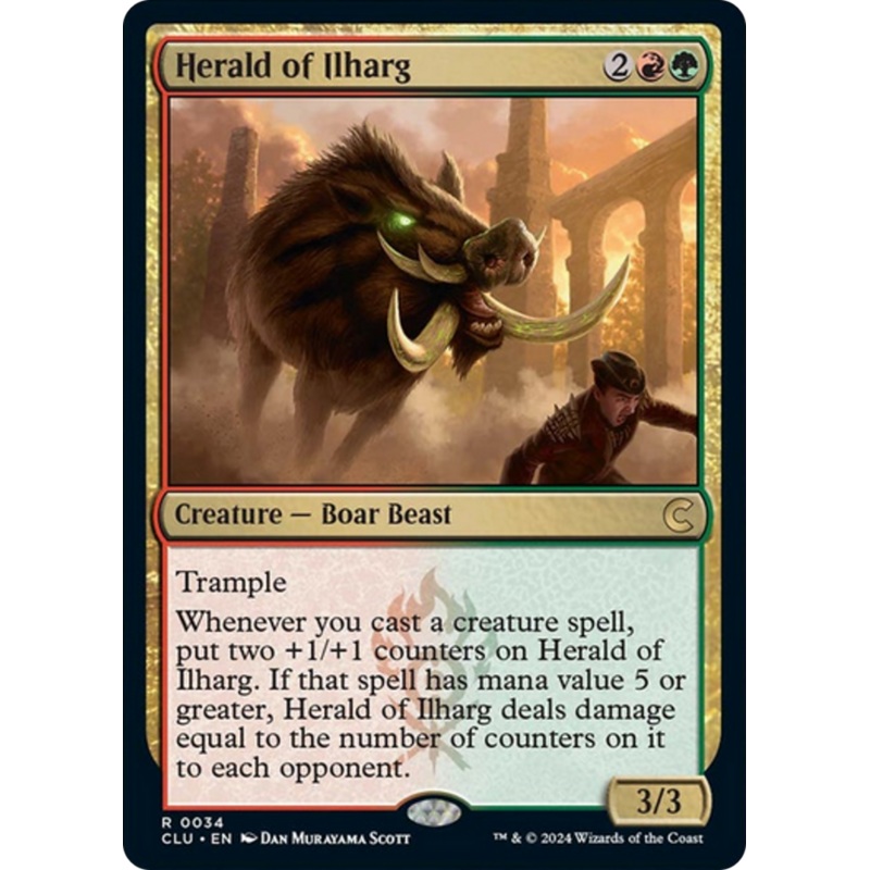Herald of Ilharg [Ravnica: Clue Edition]