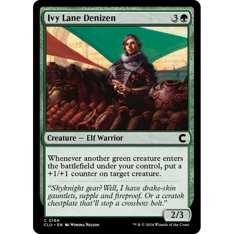 Ivy Lane Denizen [Ravnica: Clue Edition]