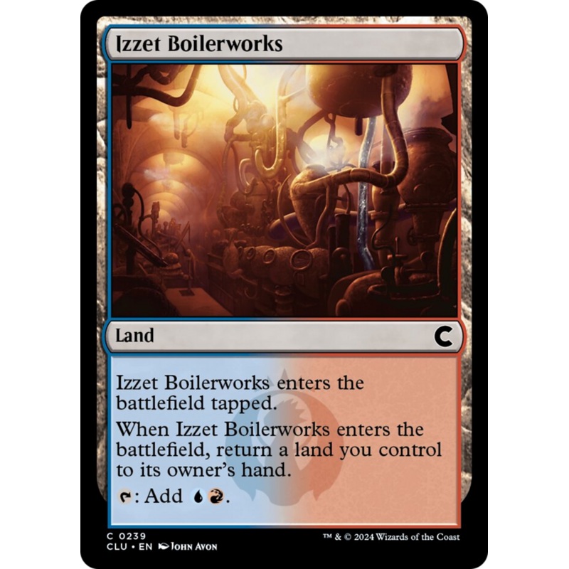 Izzet Boilerworks [Ravnica: Clue Edition]