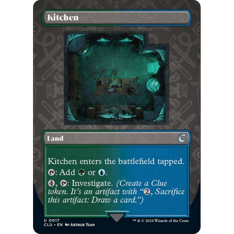 Kitchen (Borderless) [Ravnica: Clue Edition]