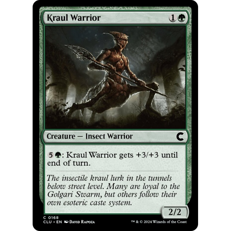 Kraul Warrior [Ravnica: Clue Edition]
