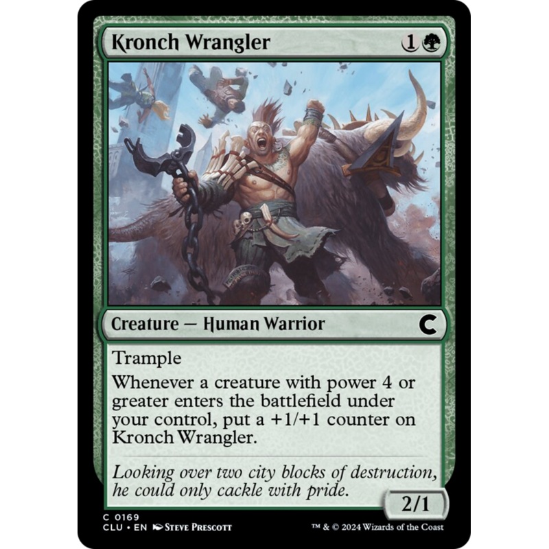 Kronch Wrangler [Ravnica: Clue Edition]