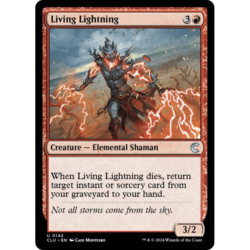Living Lightning [Ravnica: Clue Edition]