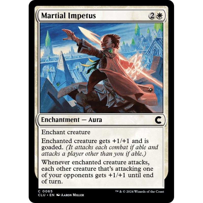 Martial Impetus [Ravnica: Clue Edition]