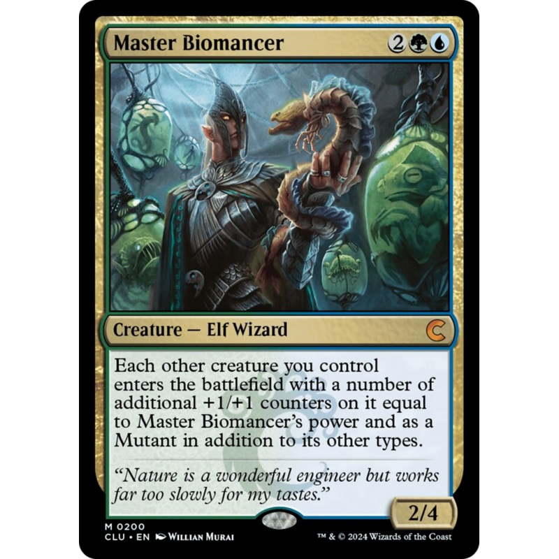 Master Biomancer [Ravnica: Clue Edition]