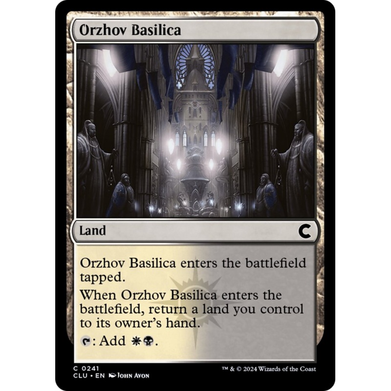 Orzhov Basilica [Ravnica: Clue Edition]