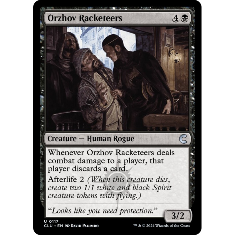 Orzhov Racketeers [Ravnica: Clue Edition]