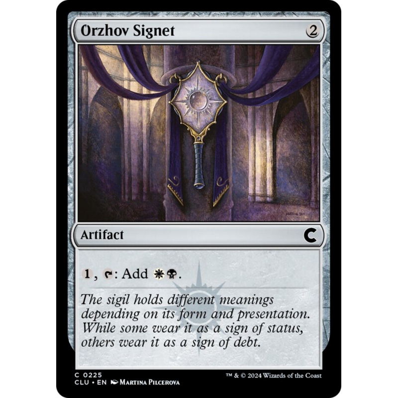 Orzhov Signet [Ravnica: Clue Edition]