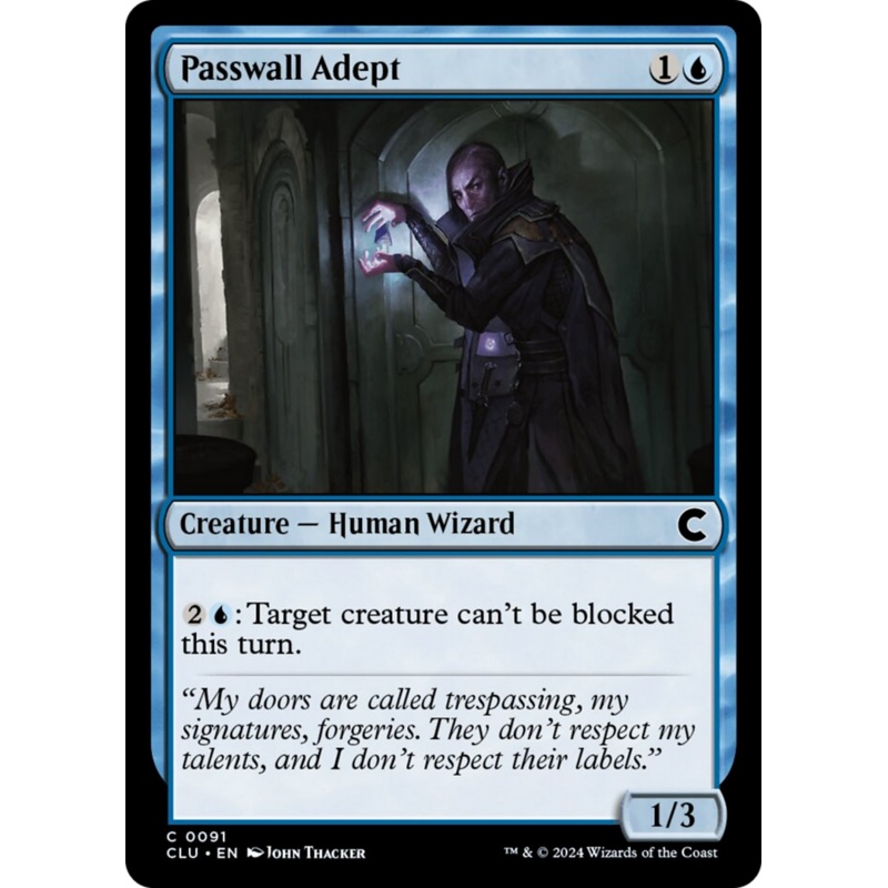 Passwall Adept [Ravnica: Clue Edition]