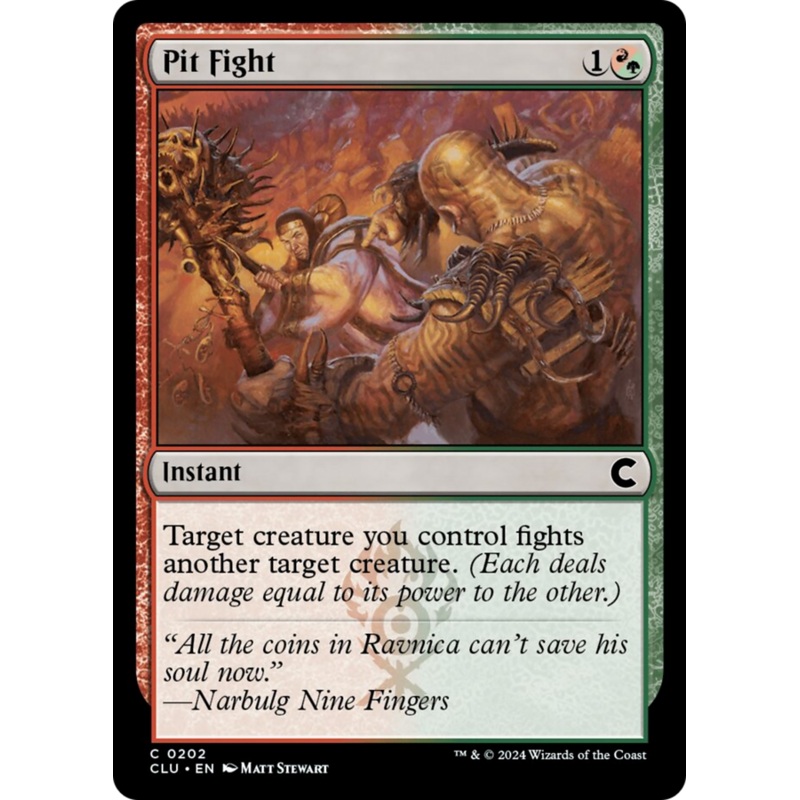 Pit Fight [Ravnica: Clue Edition]