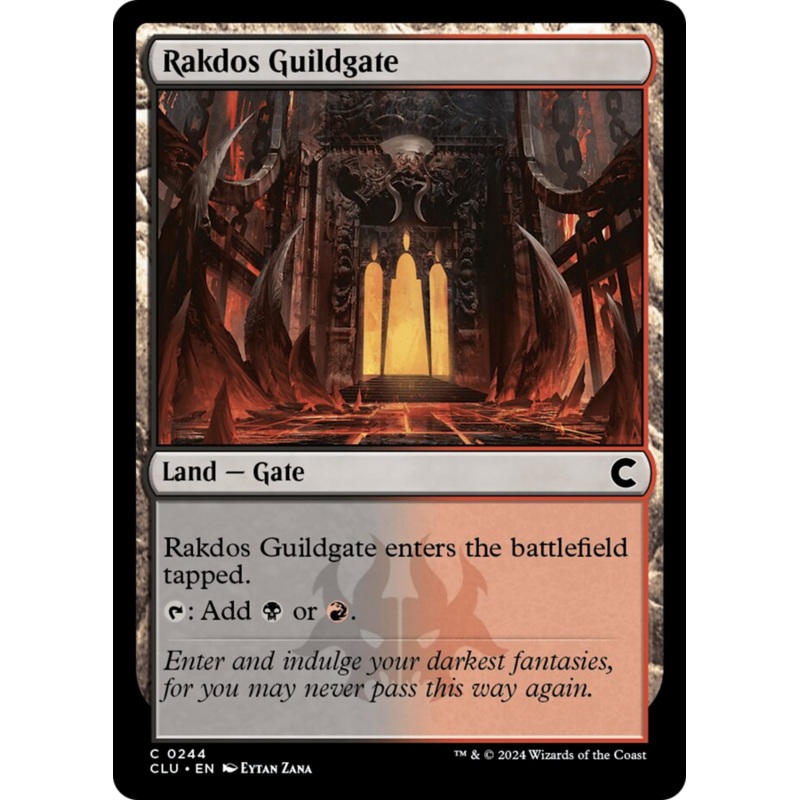 Rakdos Guildgate [Ravnica: Clue Edition]