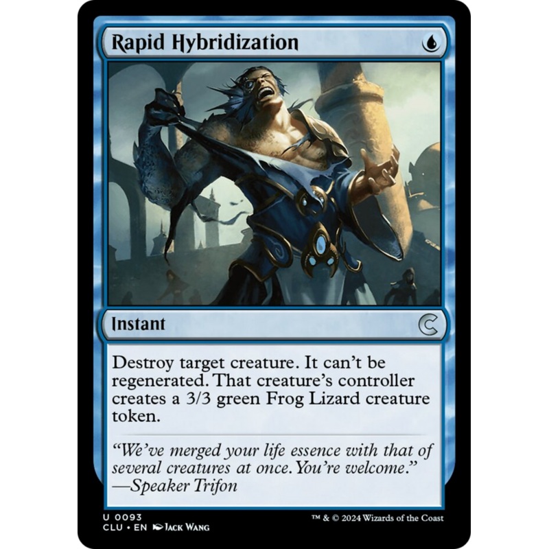 Rapid Hybridization [Ravnica: Clue Edition]