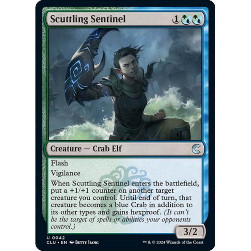 Scuttling Sentinel [Ravnica: Clue Edition]