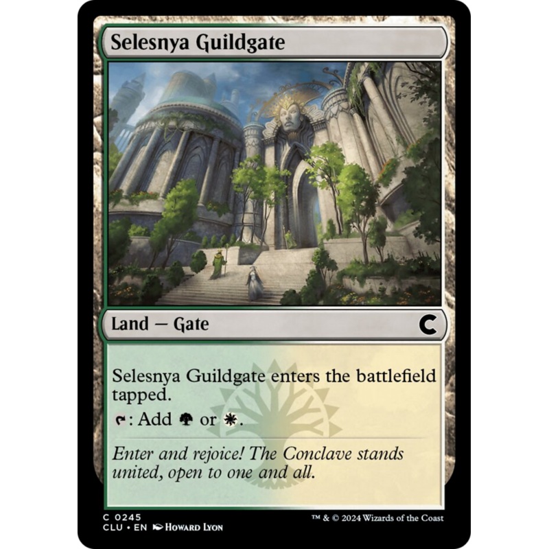 Selesnya Guildgate [Ravnica: Clue Edition]