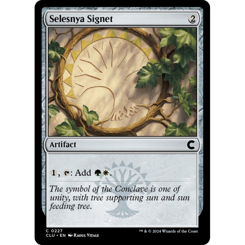 Selesnya Signet [Ravnica: Clue Edition]