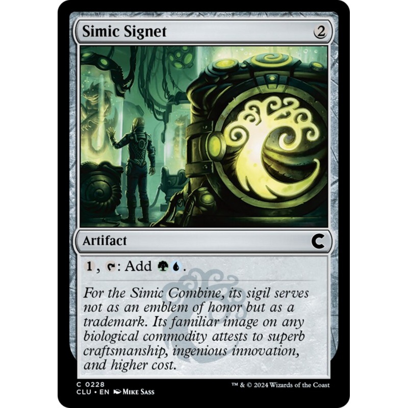 Simic Signet [Ravnica: Clue Edition]