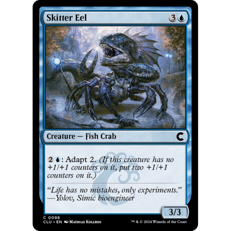 Skitter Eel [Ravnica: Clue Edition]