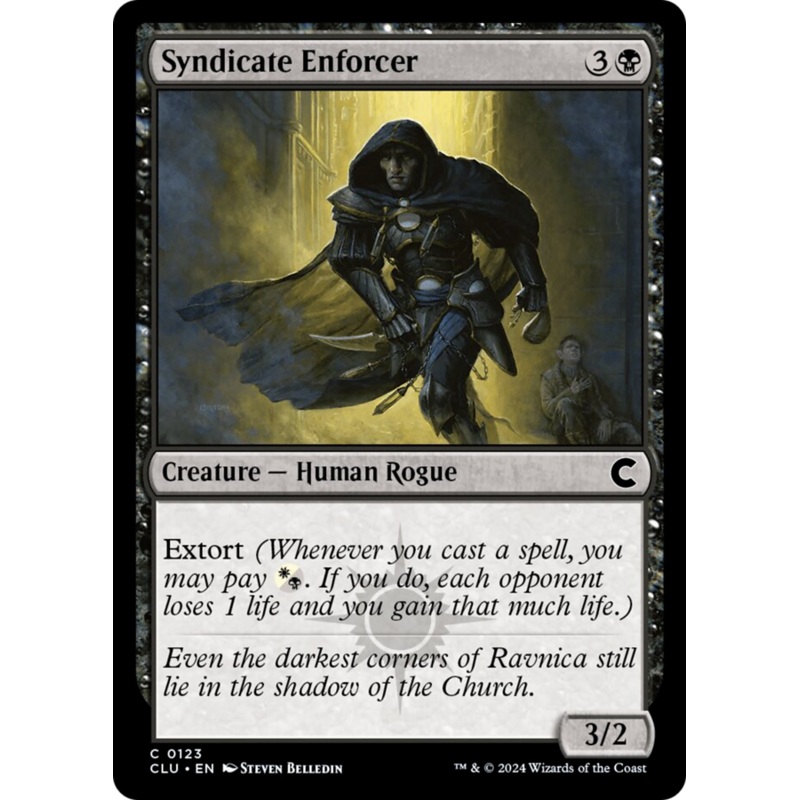 Syndicate Enforcer [Ravnica: Clue Edition]
