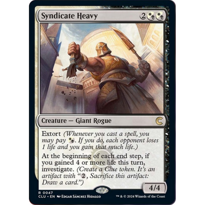 Syndicate Heavy [Ravnica: Clue Edition]