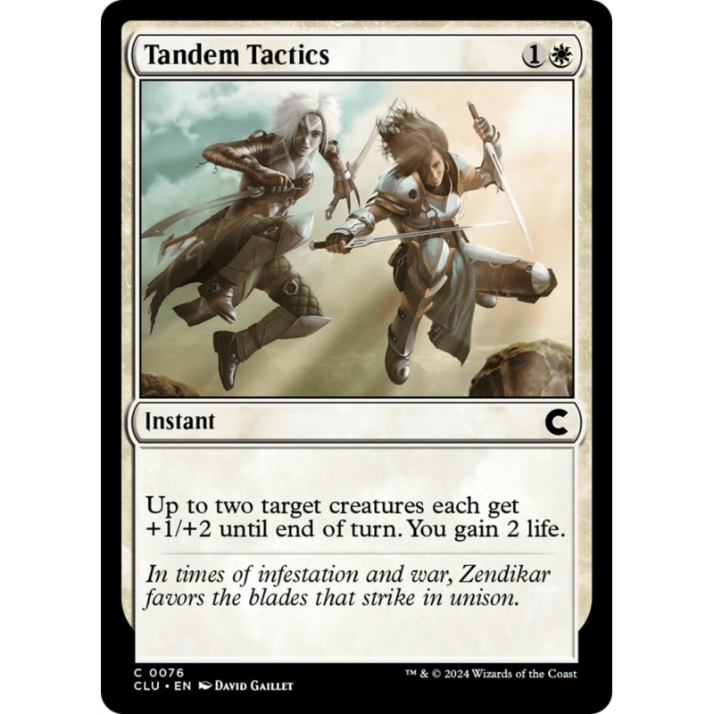 Tandem Tactics [Ravnica: Clue Edition]