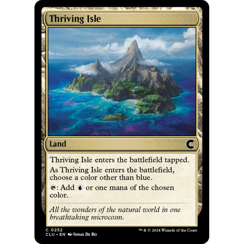 Thriving Isle [Ravnica: Clue Edition]