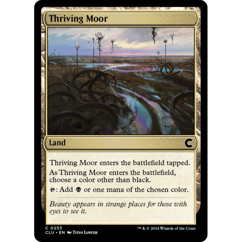Thriving Moor [Ravnica: Clue Edition]