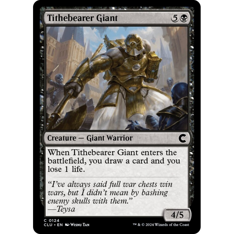 Tithebearer Giant [Ravnica: Clue Edition]