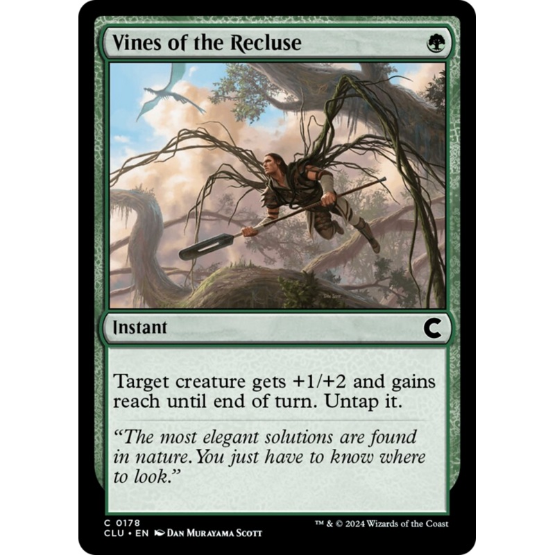 Vines of the Recluse [Ravnica: Clue Edition]