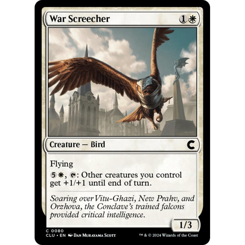 War Screecher [Ravnica: Clue Edition]