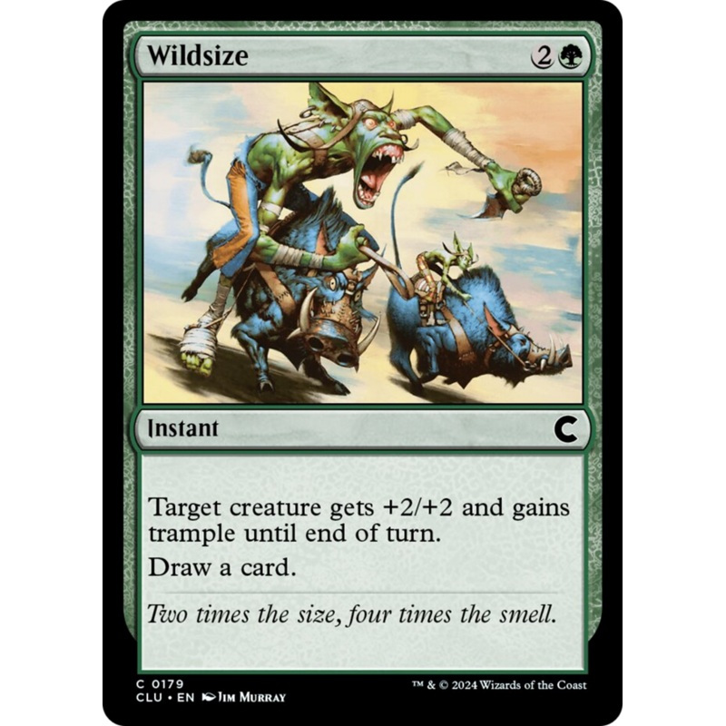 Wildsize [Ravnica: Clue Edition]