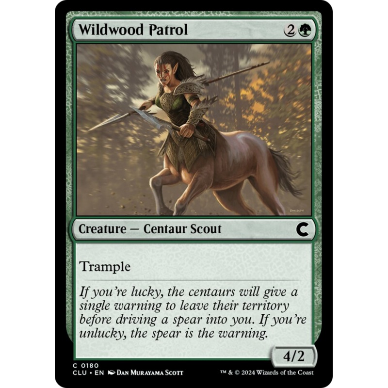 Wildwood Patrol [Ravnica: Clue Edition]
