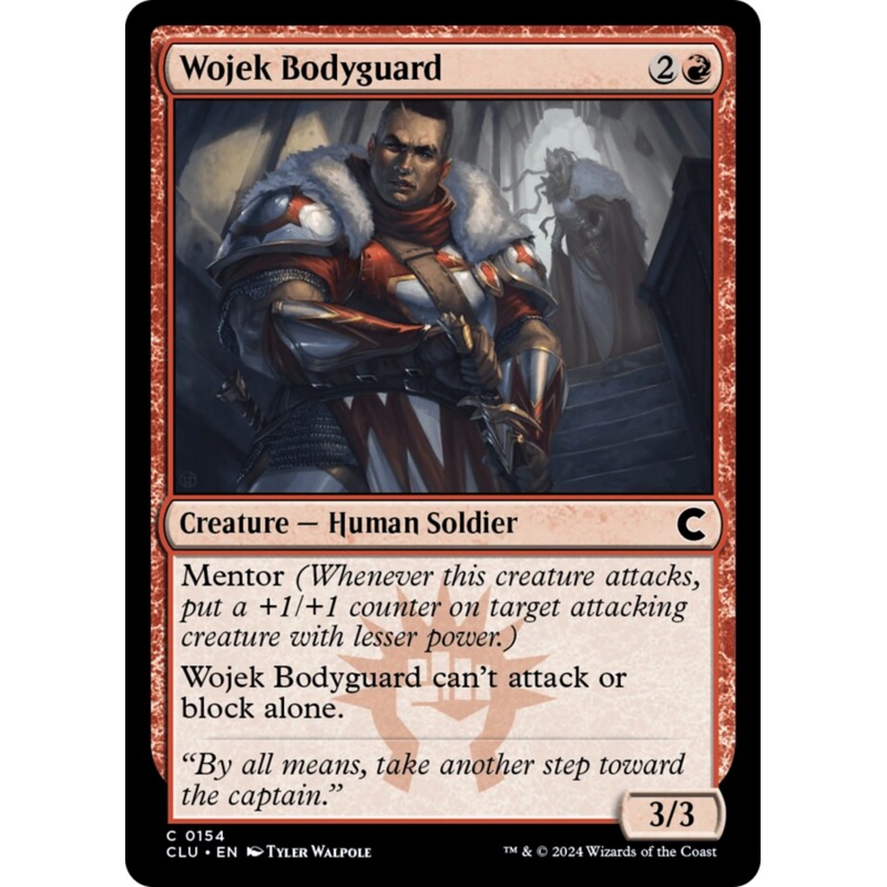 Wojek Bodyguard [Ravnica: Clue Edition]