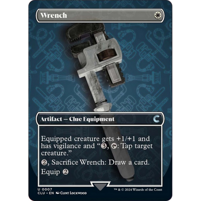 Wrench (Borderless) [Ravnica: Clue Edition]
