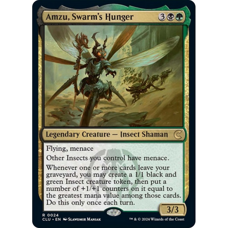 Amzu, Swarm's Hunger [Ravnica: Clue Edition]