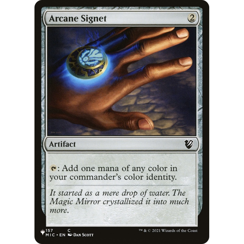 Arcane Signet (MIC) [The List]