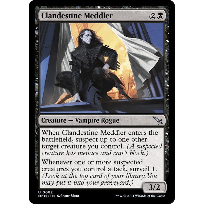 Clandestine Meddler (White) [Murders at Karlov Manor]