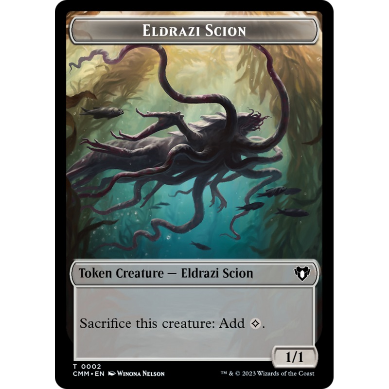 Eldrazi Scion // Spider Double-Sided Token [Commander Masters Tokens]