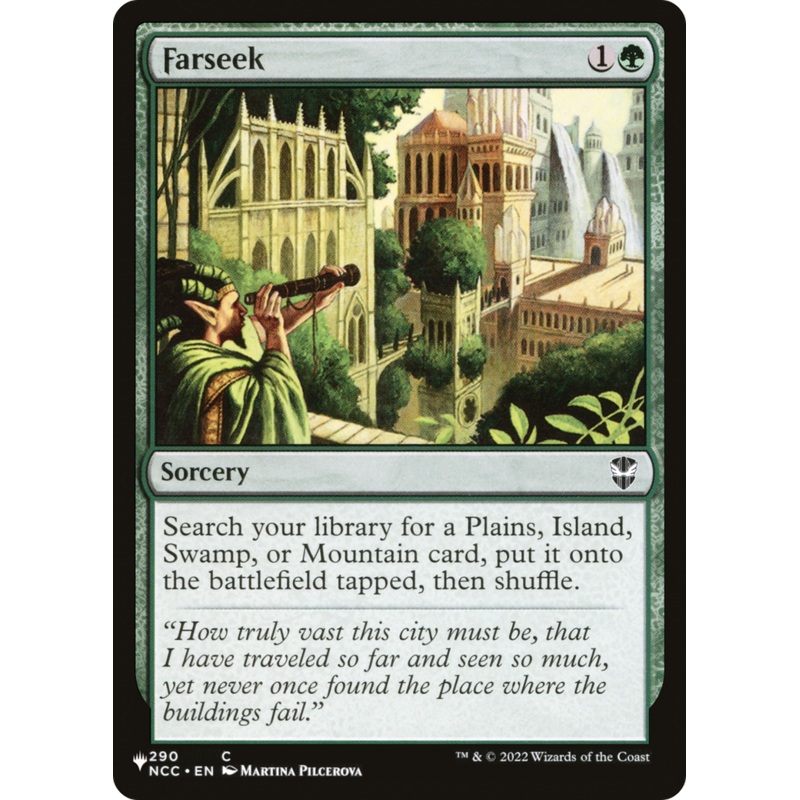 Farseek (NCC) [The List]